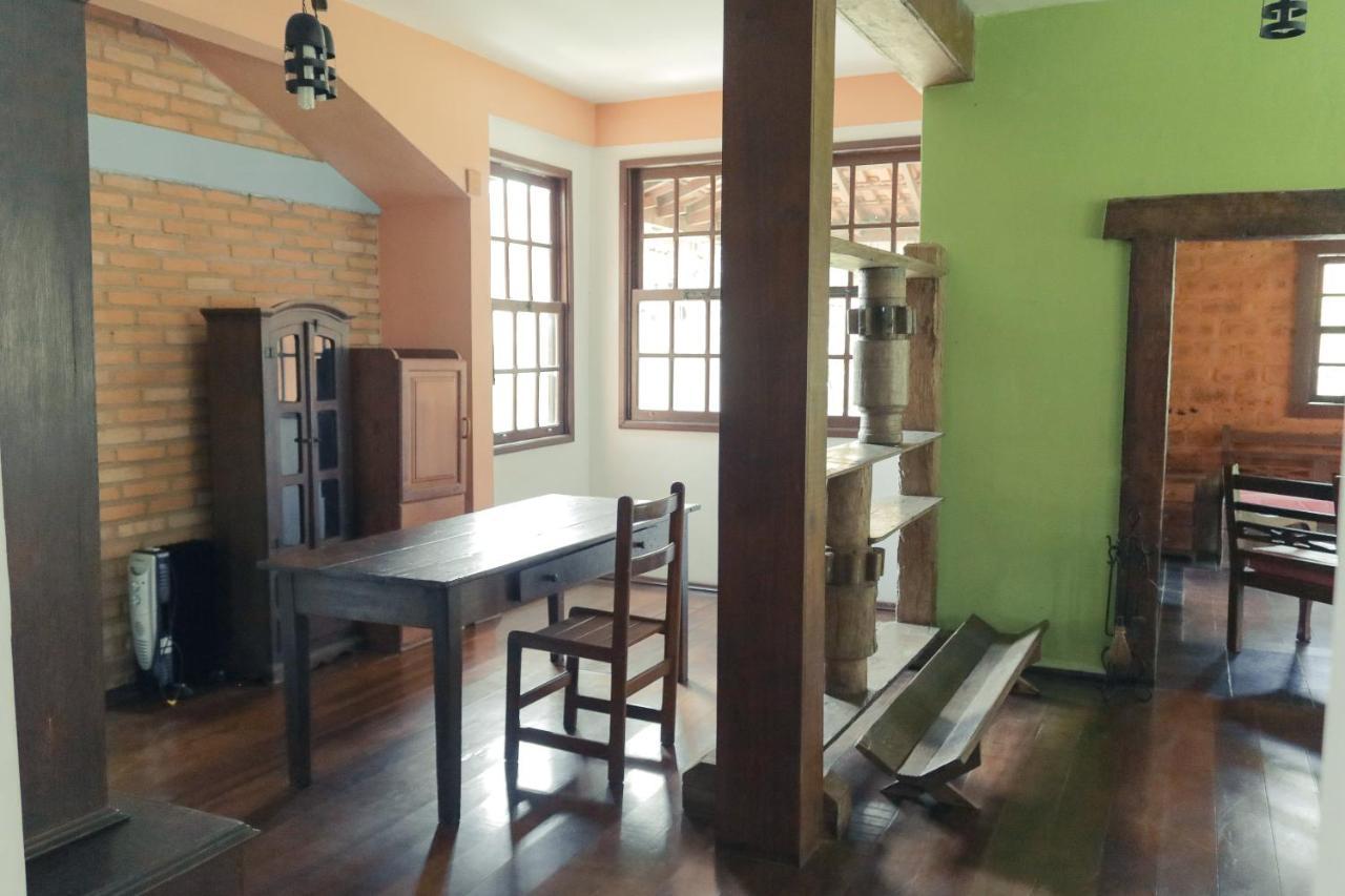 Em Tiradentes, Minas Gerais, Casa Tipica E Espacosa Em Terreno Arborizado ภายนอก รูปภาพ