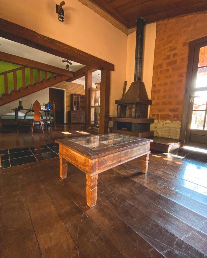 Em Tiradentes, Minas Gerais, Casa Tipica E Espacosa Em Terreno Arborizado ภายนอก รูปภาพ